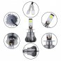 2x H3 Upgrade LED Fog Light Bulbs Dual Color Still / Flash Mode White + Ice Blue