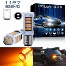 Amber Yellow 1157 BA15D High Power 92SMD LED Tail Brake Stop Light Bulbs P21/5W