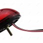 2Pcs LED Lens Rear Bumper Reflector Brake Light For Toyota Corolla 2009-2010 Red
