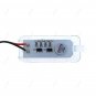 2x LED License Number Plate Light For Ford Focus Fiesta C-MAX S-MAX Mondeo Kuga