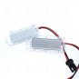 2x LED License Number Plate Light For Ford Focus Fiesta C-MAX S-MAX Mondeo Kuga