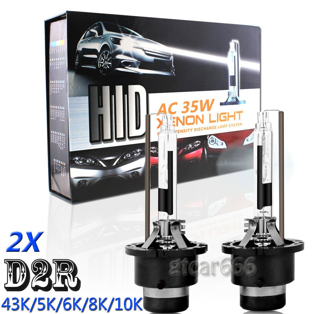 35W D2R HID Xenon Headlight Bulb OEM Low Beam Light For Lincoln 43K 5K 6K 8K 10K