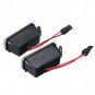2x White SMD 18 LED License Number Plate Lights Lamp For Jaguar XJ XF Error Free