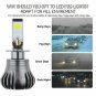 H3 6000K White High Power LED Fog Light Driving Bulbs Foglight Kit w/ Flash Mode