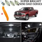 10 x Xenon White Interior LED Lights Kit + TOOL For 2010 - 2017 RAM 1500 2500