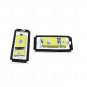 2Pcs Error Free LED Licence Number Plate Light For BMW E46 2D M3 coupe 1998-2003