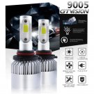 1400W 210000LM LED Headlight Conversion High Beam 9005 9145 HB3 Bulb 6000K White