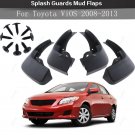 4x Black Mud Flaps For 2008-13 TOYOTA Vios Belta Sedan Splash Guards Front&Rear