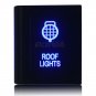 12V 3A Roof Lights Blue Laser LED Push Switch Left Side For VW Volkswagen Amarok