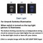 12V 3A Roof Lights Blue Laser LED Push Switch Left Side For VW Volkswagen Amarok