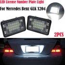 2x Led License Plate Number Light For Mercedes Benz GLK (X204) 2008-15 No Error