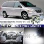10x Bright White LED Interior Lights Package Kit For Chrysler Town Country 01-07