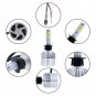 2PCS H1 LED Headlight Conversion Kit 1400W 210000LM COB 6000K White Light Bulbs