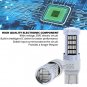 2X 92-4014SMD 7443 7440 LED GREEN Daytime Running Light Backup Reverse Lamp Bulb