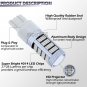 2X 92-4014SMD 7443 7440 LED GREEN Daytime Running Light Backup Reverse Lamp Bulb