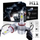 H11 H9 H8 LED Fog Headlight For Toyota 4Runner RAV4 Highlander Tundra 2017 White