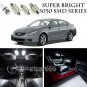 5050 SMD White LED Interior Lights Package Kit For 2004-2008 Nissan Maxima 13pcs