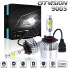 1400W 210000LM 2 Side COB LED Headlight Kit Bulbs 9005 HB3 9140 9145 6000K White