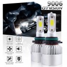 210000LM 1400W 9006 HB4 LED Headlight Conversion Kit 6000K White Bright Bulb 2PC