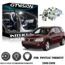 8Pcs White LED Lights Interior Package Kit For 2006 - 2008 2009 Pontiac Torrent