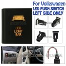 12V LED LIGHT BAR Yellow LED Push Button Switch for Volkswagen Amarok Left Side
