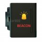 12V BEACON Amber + Red Laser LED Push Switch Right Side For VW Volkswagen Amarok