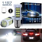 2X 1157 BAY15D Bright White 92SMD Chip Backup Reverse High Power LED Light Bulbs