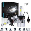 2x 1400W 210000LM LED Headlight Conversion Bulbs H4 9003 Hi/Lo 6000K Xenon White