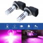 2pcs High Power 15-3030SMD 881 889 LED Pink Purple Projector Fog Lights Bulbs