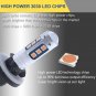 2pcs High Power 15-3030SMD 881 889 LED Pink Purple Projector Fog Lights Bulbs