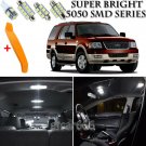 13 x Xenon White Interior LED Lights Kit + TOOL For 2003 - 2006 Ford Expedition