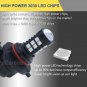 2x Super Bright Ultra Blue LED 9006 HB4 High Power Fog Light Driving Bulbs DRL