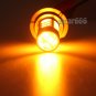 2x H7 Yellow Amber 72-4014-SMD LED For Car Fog Light Driving Bulbs DRL Lamp