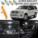 14 x Xenon White Interior LED Lights Kit + TOOL For 2007 - 2016 Ford Expedition