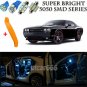 14 x Ice Blue Interior LED Lights Kit + TOOL For 2011 - 2014 Dodge Challenger