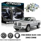 7PCS Super Bright White LED Interior Light Package Kit For Dodge RAM 2002-2008