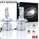 1300W 195000LM Motorcycle Bike LED Headlight Bulb For H4 9003 Hi/Lo Beam White