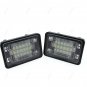 2Pcs LED License Number Plate Lights 6000K For Mercedes Benz GLK X204 Canbus 12V