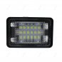 2Pcs LED License Number Plate Lights 6000K For Mercedes Benz GLK X204 Canbus 12V