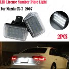 2Pcs 18LED License Number Plate Lights For Mazda CX5 CX7 6 Canbus Error Free 12V