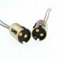 2x Bay15d 1157 Bayonet Car Decoder Tail Brake Bulb Extension Wire Harness Socket