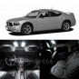 14 x Xenon White LED Interior Light Package Kit For Dodge Charger 2006 - 2010