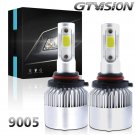 1400W 210000LM COB High Beam LED Headlight Kit 9005 HB3 6K HID Xenon White Bulbs