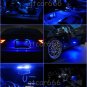 For Toyota Tacoma 2016 UP Blue LED Interior Kit + White LED License Light 11PCS