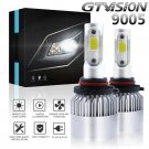 1400W 210000LM 9005 9145 H10 HB3 High Beam LED Headlight Kit 6000K Xenon White