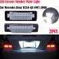 2Pcs For Mercedes Benz W210 W202 4D Sedan LED License Plate Light Tail Lamp Bulb