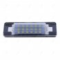2Pcs For Mercedes Benz W210 W202 4D Sedan LED License Plate Light Tail Lamp Bulb