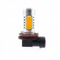 2pcs H11 H8 Amber LED Projector Bulb High Power Fog Light Daytime Running Light