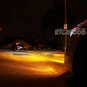 2pcs H11 H8 Amber LED Projector Bulb High Power Fog Light Daytime Running Light