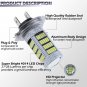 2x H7 92SMD LED Fog Light Bulb Car Driving Lamp DRL 6000K Xenon White High Power
